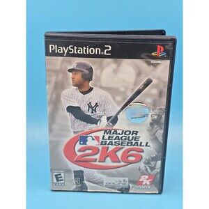 Major League Baseball 2K6 (Sony PlayStation 2) PS2 Complete CIB w/ Manual